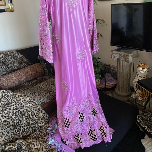 TRADITIONAL WEDDING KAFTAN WITH SCARF/COSPLAY/HALLOWEEN - Picture 2 of 10